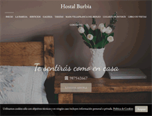 Tablet Screenshot of hostalburbia.com